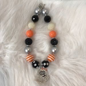 Girls Bling Ghost necklace.